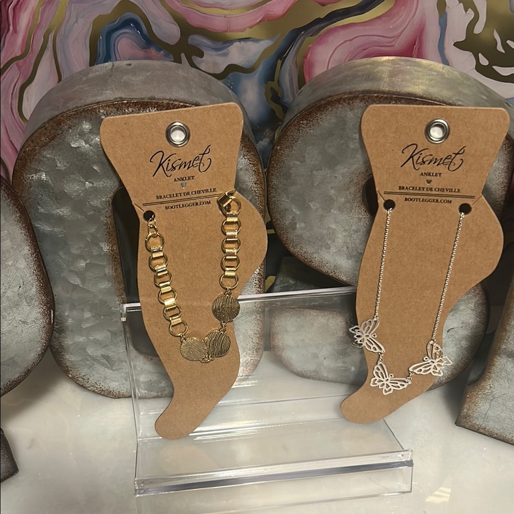 Kismet anklets various styles (shown during live show)